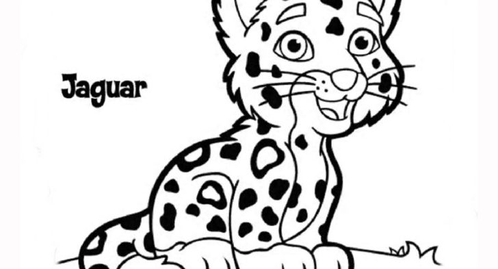 728x393 Jaguar Coloring Page Printable Jacksonville Jaguars Coloring