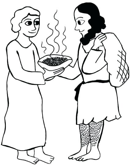 428x540 Jacob And Esau Coloring Page And Coloring Pages Beautiful And Ring