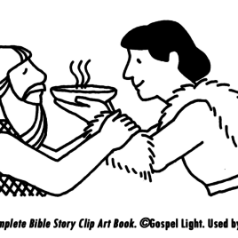 268x268 Bible Coloring Pages Jacob And Esau Archives