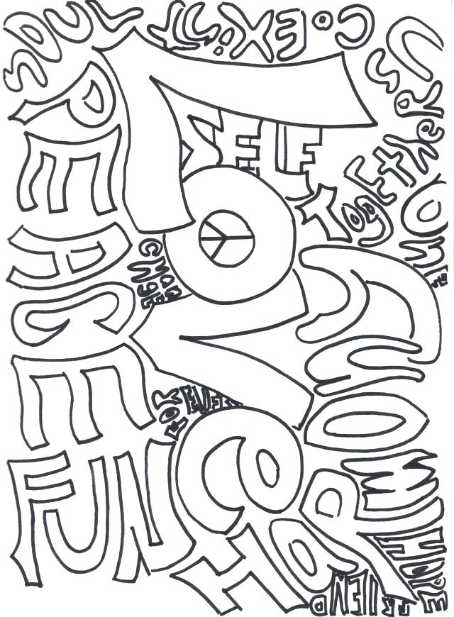 640x870 Printable Peace Love And Happiness Coloring Pages Beautiful Sign