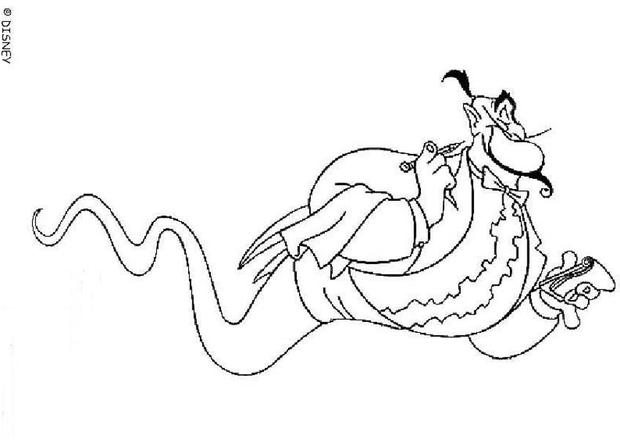 620x443 Jafar And Iago Coloring Pages