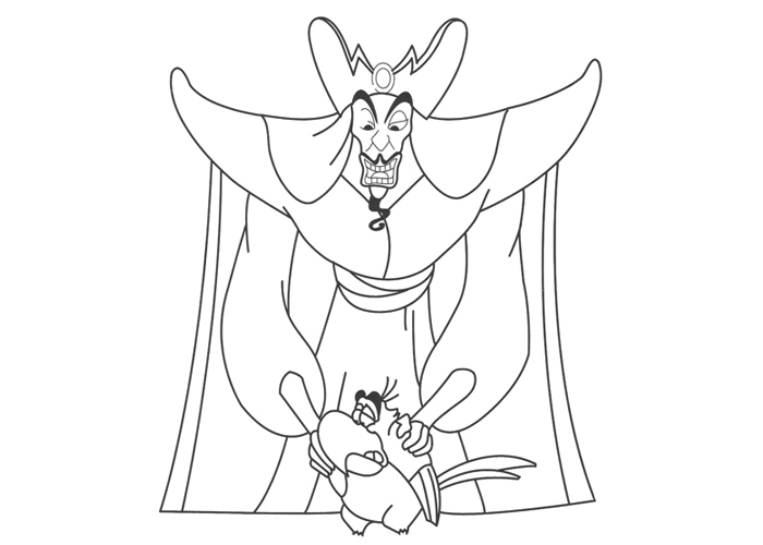 700x500 And Iago Coloring Pages