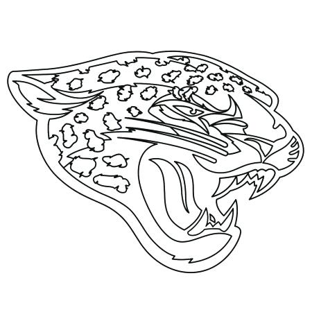 450x450 Jaguar Coloring Pages Jaguars Coloring Sheet Jaguars Team