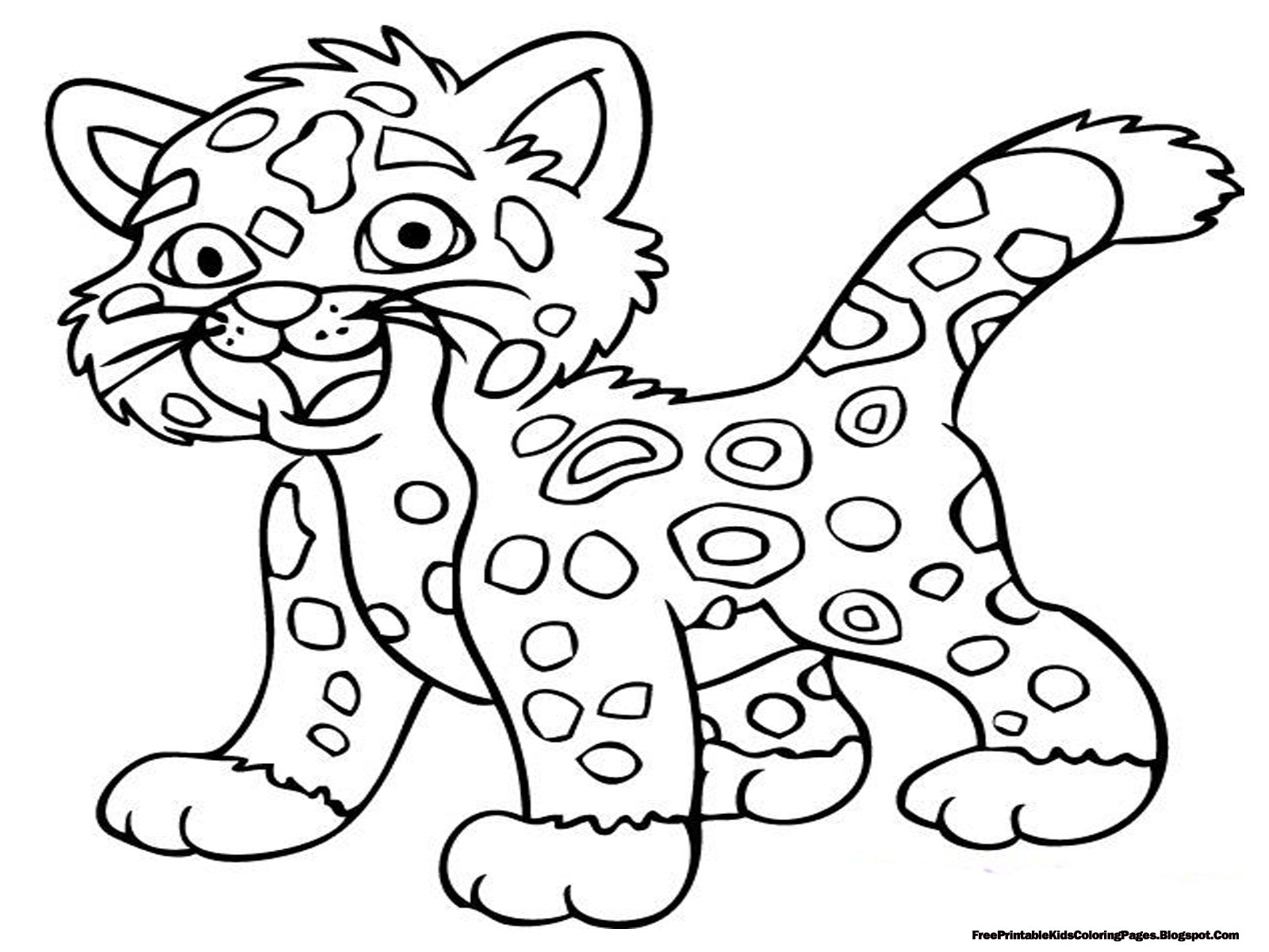 1600x1200 Coloring Pages For Kids To Print Best Of Jaguar Coloring Pages
