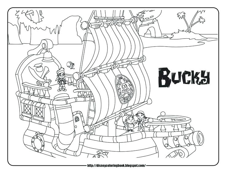 736x568 Jake And The Neverland Pirates Coloring Pages Free Pirate Coloring