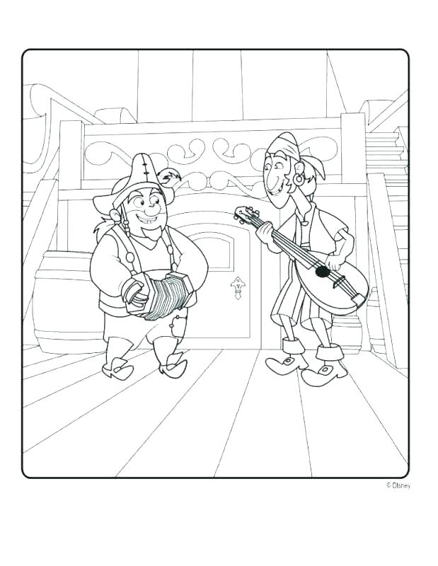 619x800 Coloring Pages Jake And Neverland Pirates And Pirates