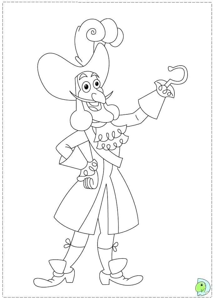 691x960 With And The Pirates Coloring Pages Jake Neverland Pirates