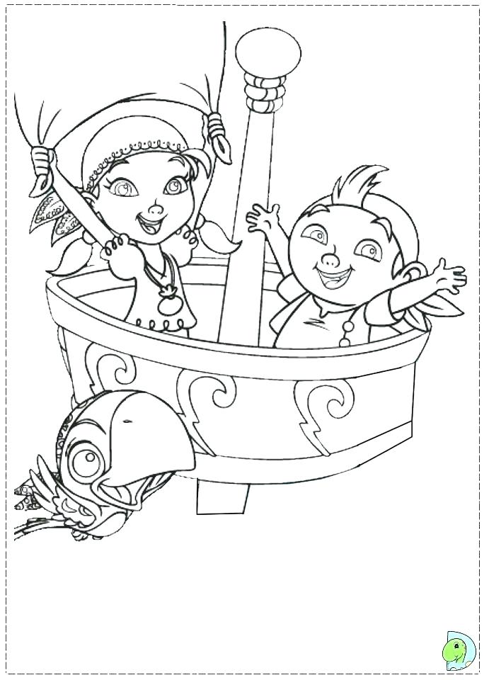 691x960 Disney Jr Jake Neverland Pirates Coloring Pages Jack And