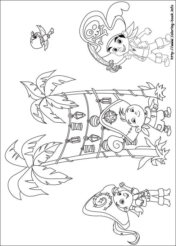 567x794 Jake And The Never Land Pirates Coloring Pages On Coloring
