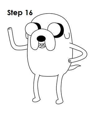 300x388 How To Draw Jake (Adventure Time), Jake The Dog Adventure Time