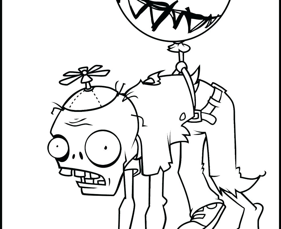 980x800 Plants Vs Zombies Coloring Pages Cherry Bomb Printable Coloring