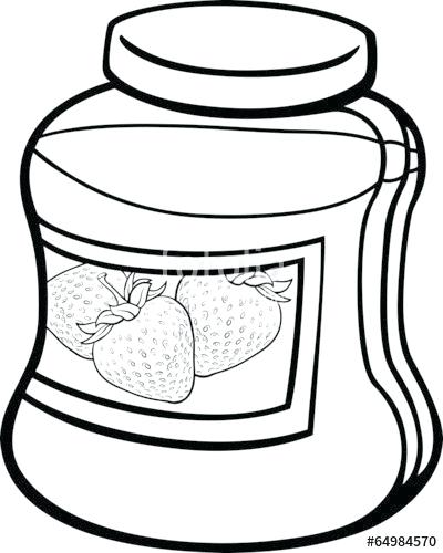 400x500 Jam Coloring Page Jam In Jar Cartoon Coloring Page Space Jam