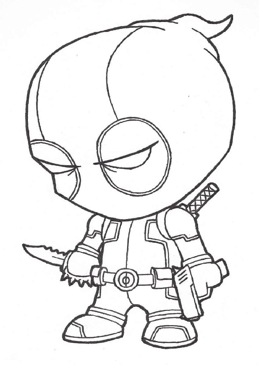 850x1200 Cool Wip Deadpool In Jamaica By Stfn Doodles Free