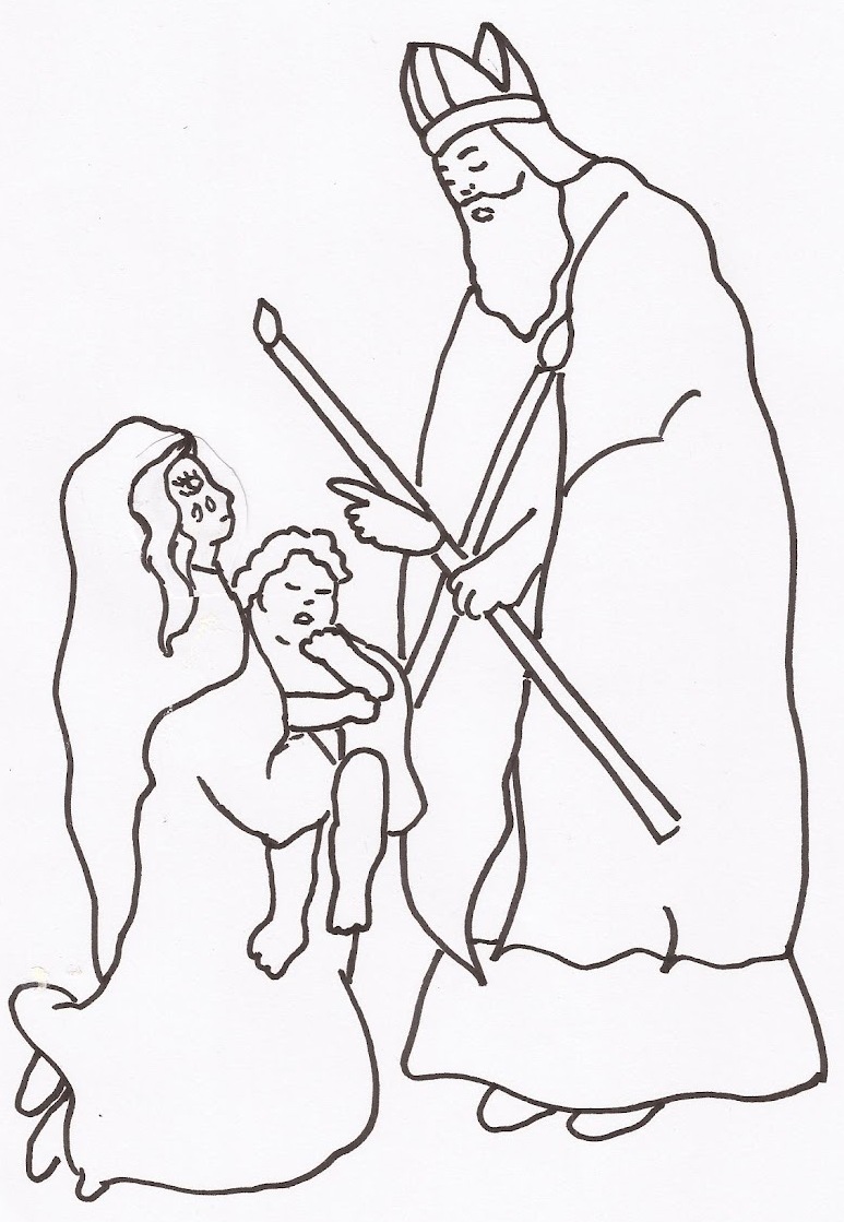 773x1119 Saints Coloring Pages
