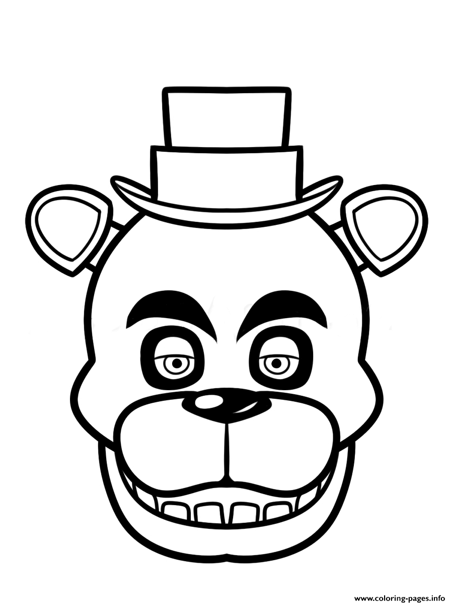 900x1200 Free Printable Five Nights