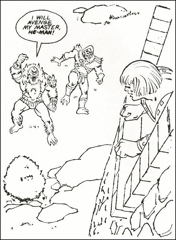 580x790 Masters Of The Universe He Man Skeletor Motu Vintage Coloring
