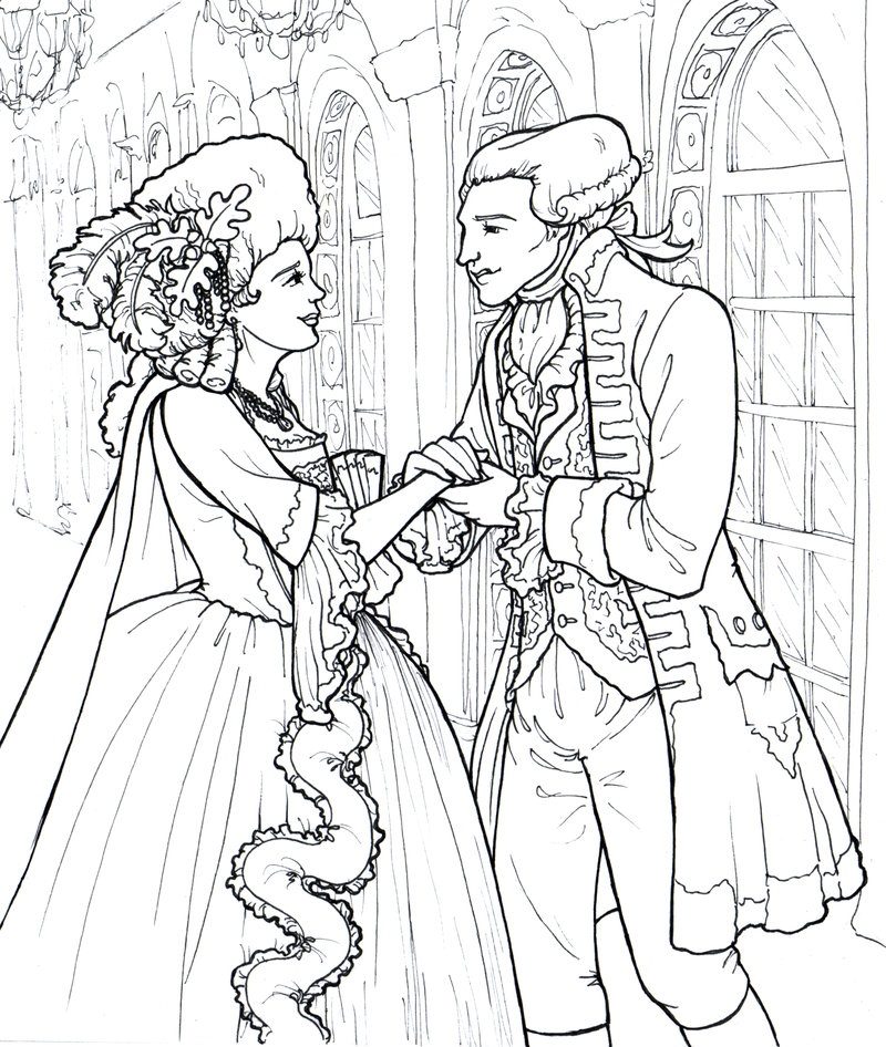 800x946 The Marquise And Marquis De Lafayette By Jamberry Song