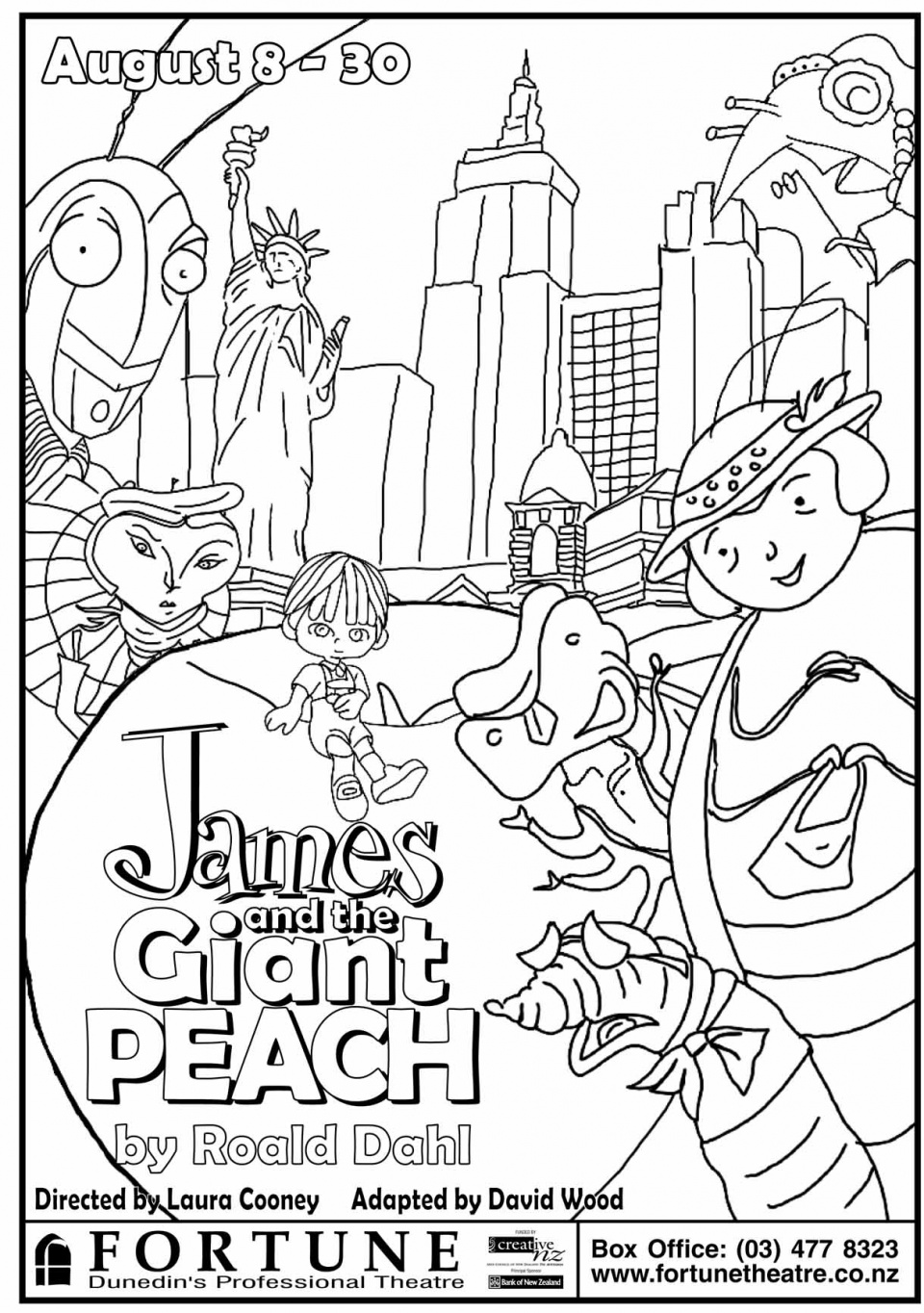 960x1364 Impressive James And The Giant Peach Coloring