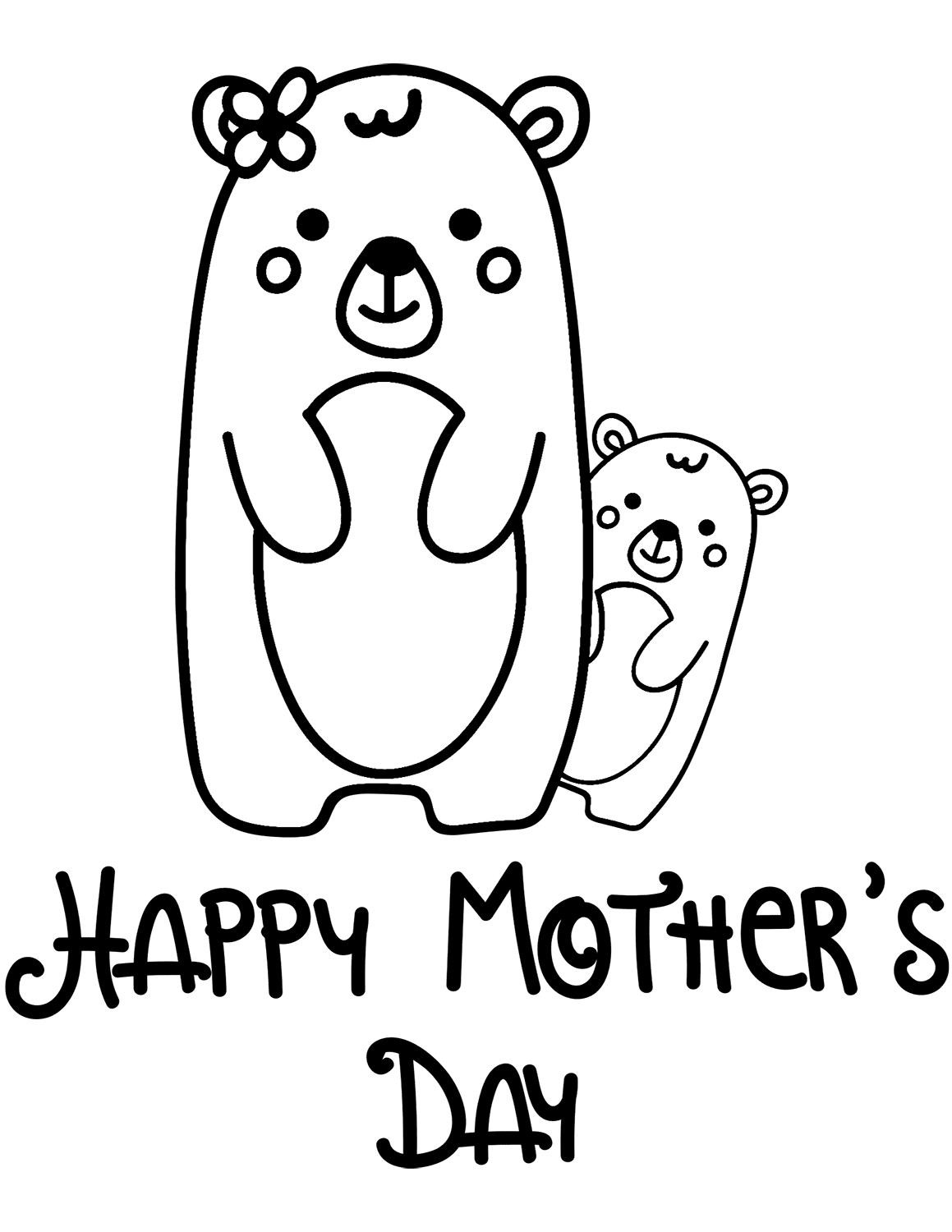 1159x1500 30 Free Printable Mother's Day Coloring Pages