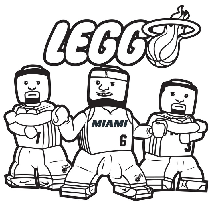 736x720 Lego Football Coloring Pages
