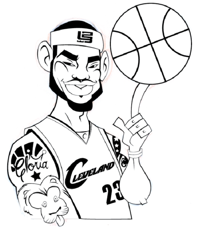 650x742 Coloring Pages Of Lebron Shoes