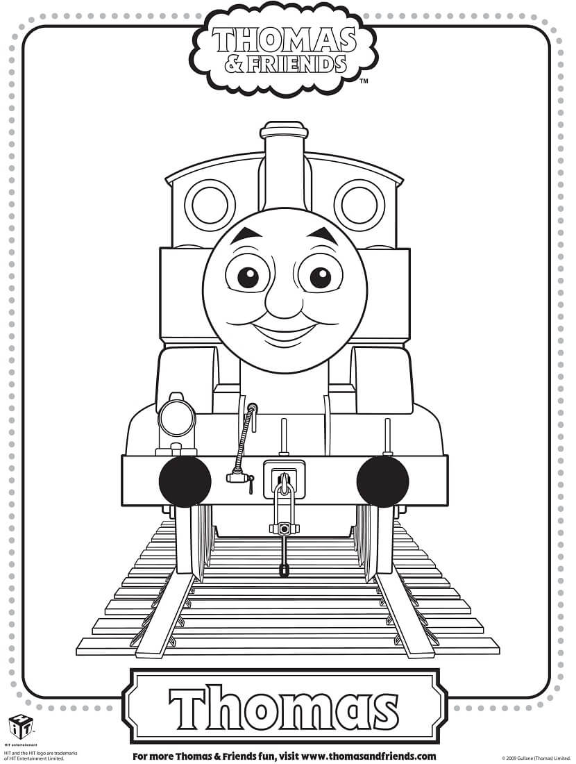 830x1100 30 Free Printable Thomas The Train Coloring Pages (Thomas