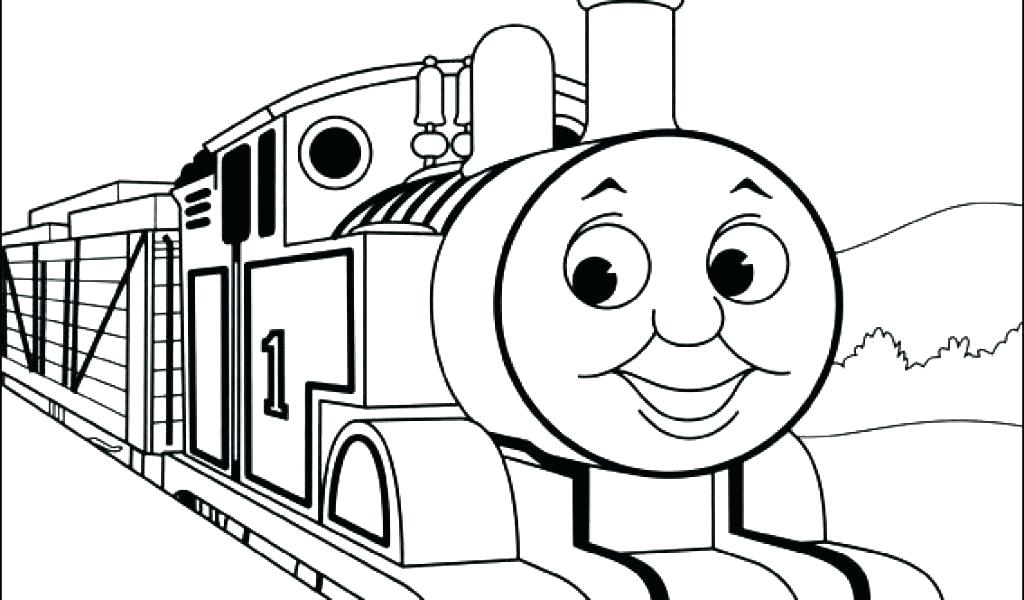 1024x600 Thomas Train Coloring Page Train Coloring Book For Adults Kids
