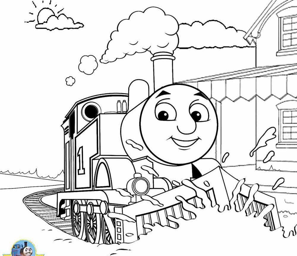 1000x864 Best Thomas Train Coloring Pages With Printable Percy The And