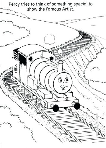 359x500 Coloring Pages ~ Thomas The Tank Engine Coloring Pages Colouring