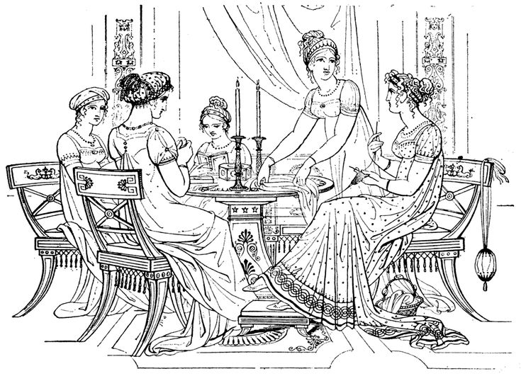 Jane Austen Coloring Pages