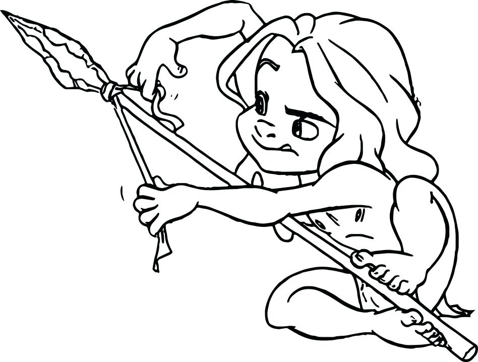948x718 Disney Tarzan And Jane Coloring Pages Kids Coloring Coloring Pages