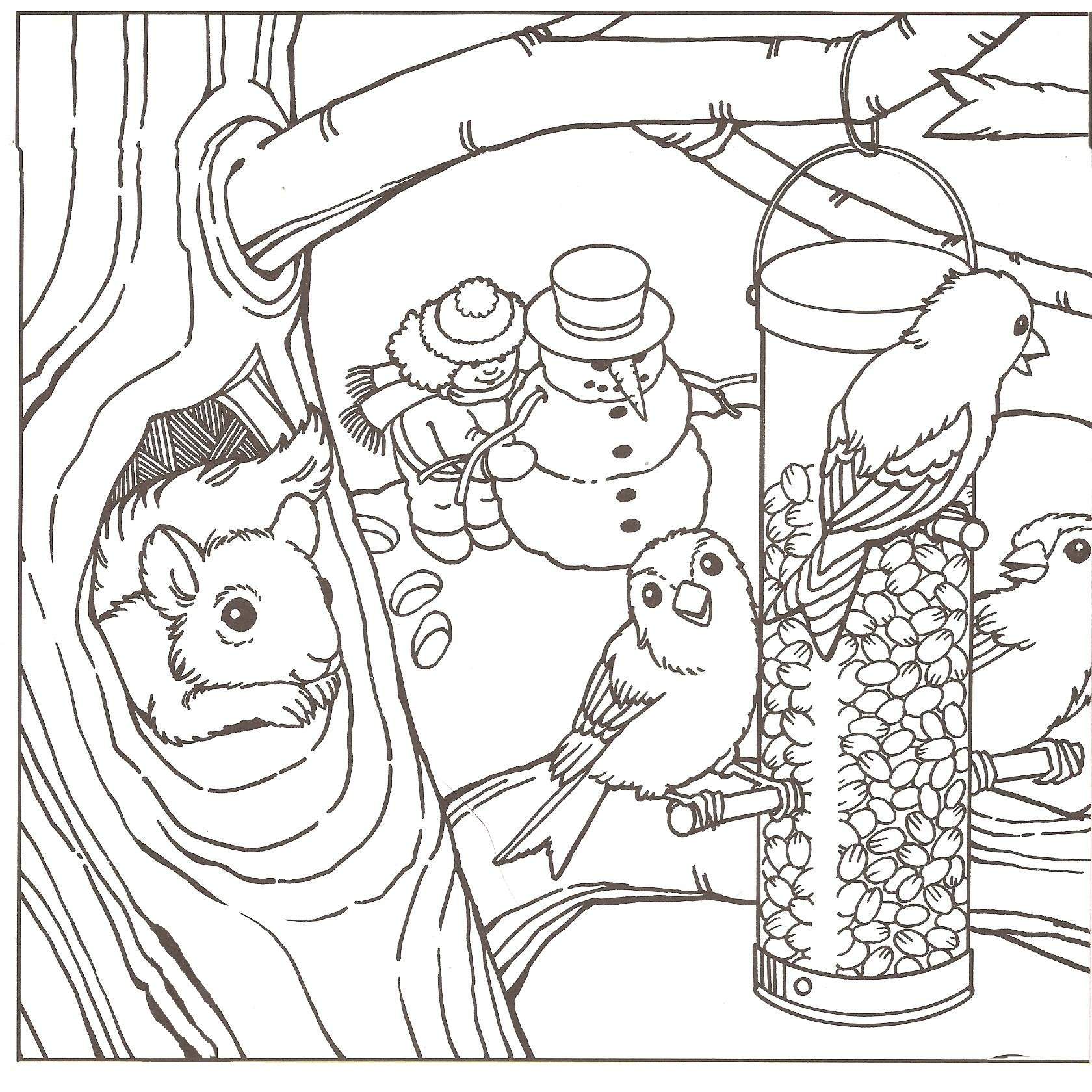 1680x1680 Special Free Farm Scene Coloring Pages Drawing