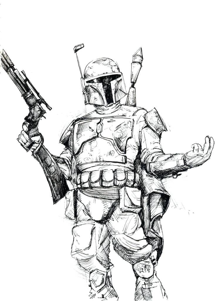 750x1024 Jango Fett Coloring Pages Coloring Pages Jango Fett Coloring Pages