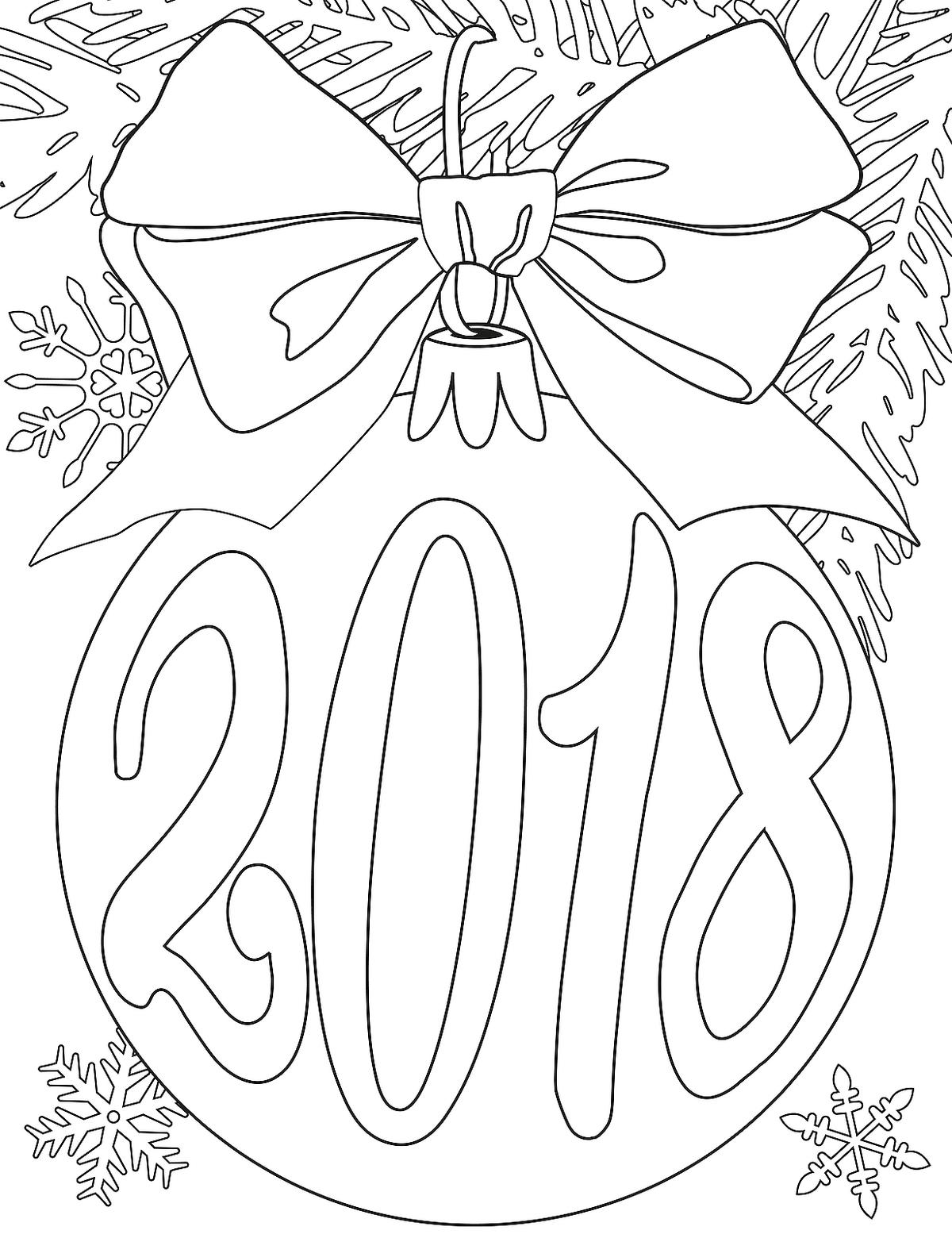 1200x1560 New Year January Coloring Pages Printable Fun To Help Kids In Plan