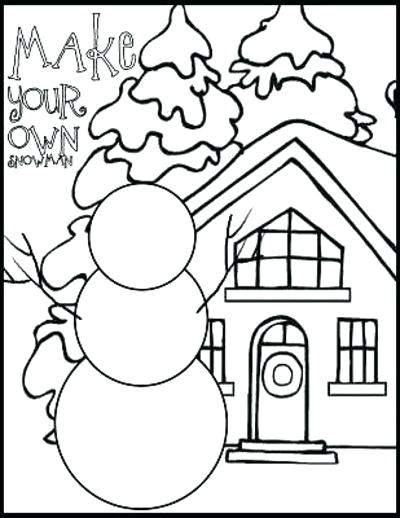 400x518 January Coloring Pages For Preschool