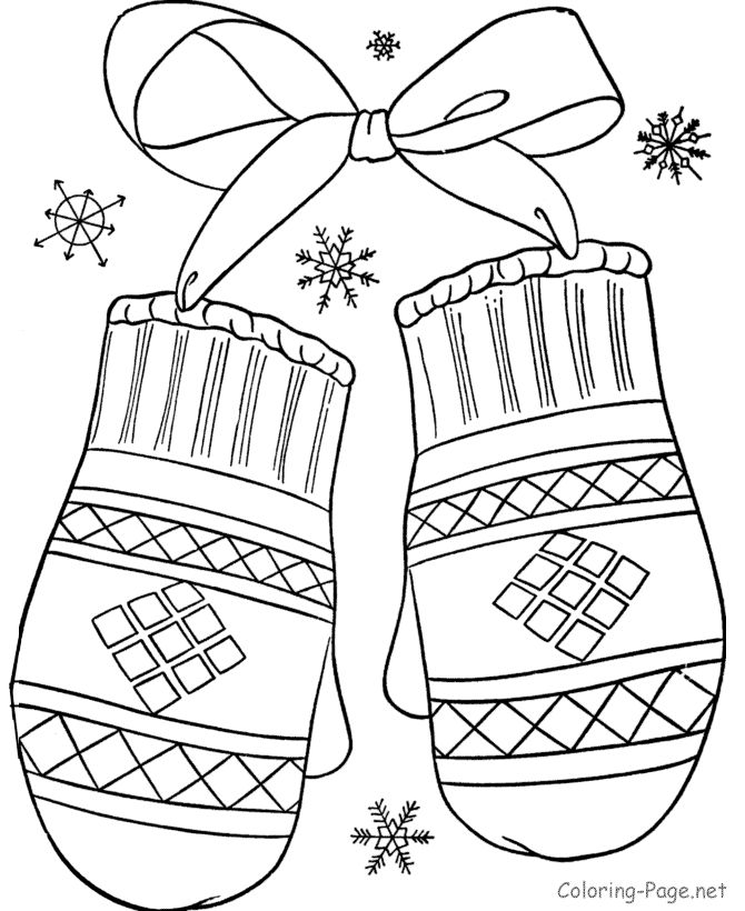 January Coloring Pages Free Printable