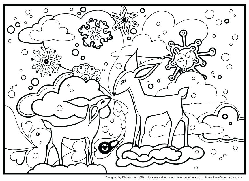 863x628 January Coloring Pages Free Printable Winter Coloring Pages