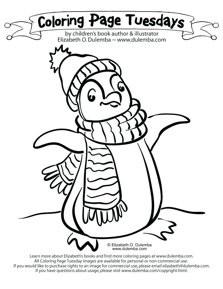773x1000 January Coloring Page