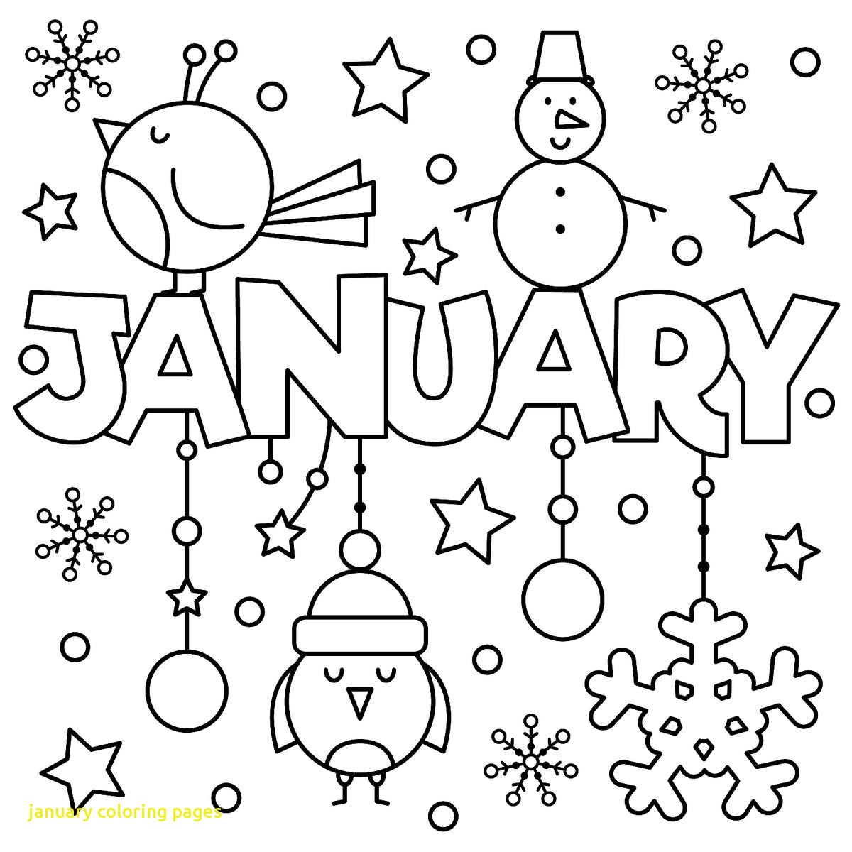 1200x1200 January Coloring Pages With 40 January Color Pages Coloring Pages