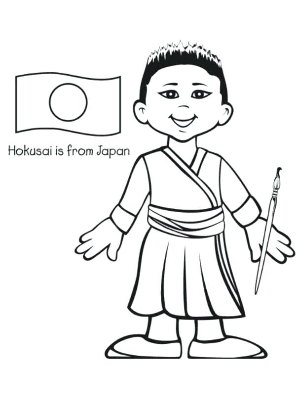 600x847 Japan Coloring Pages Hello Kitty In Japan Coloring Page Japan Map