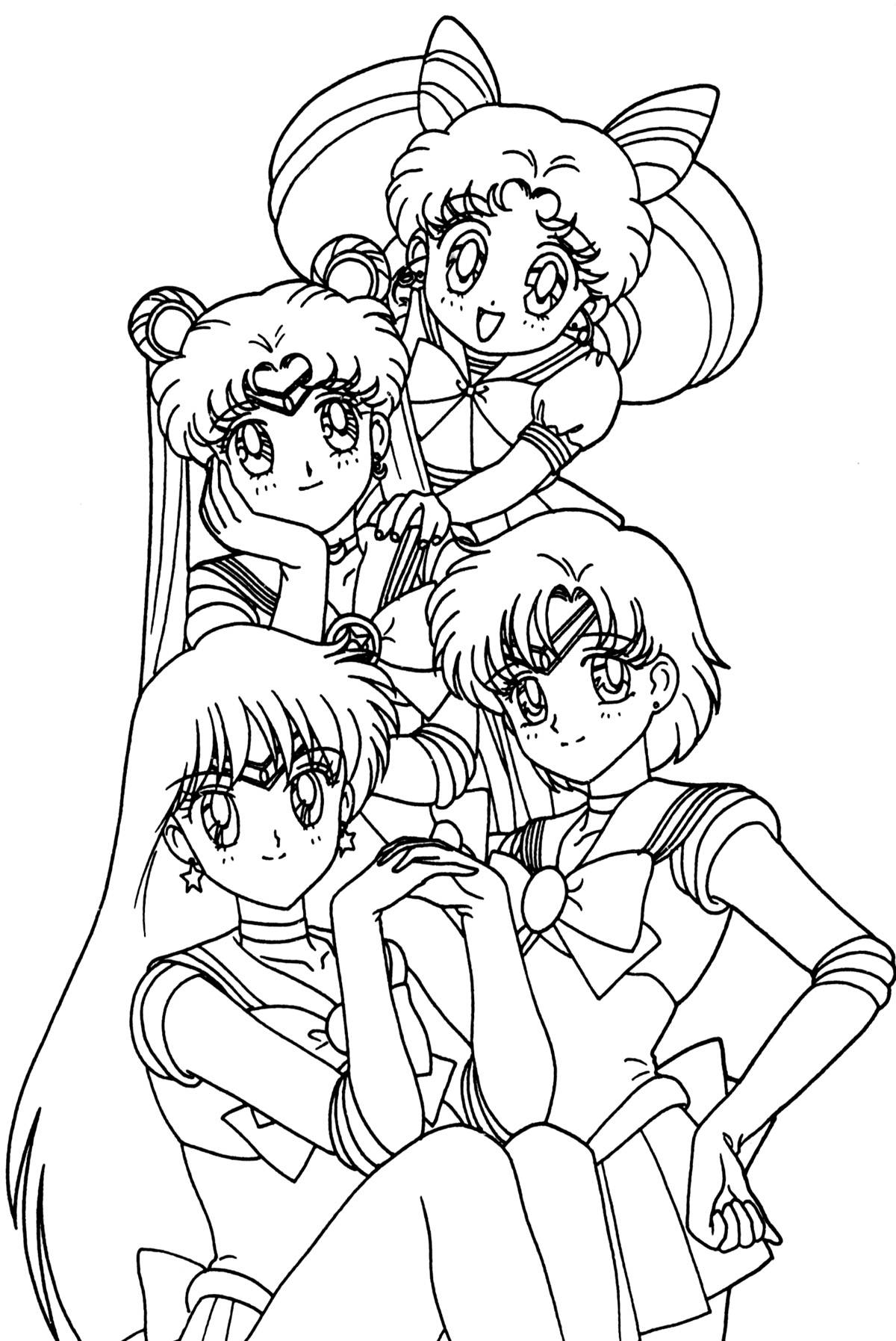 1200x1795 Anime Coloring Pages