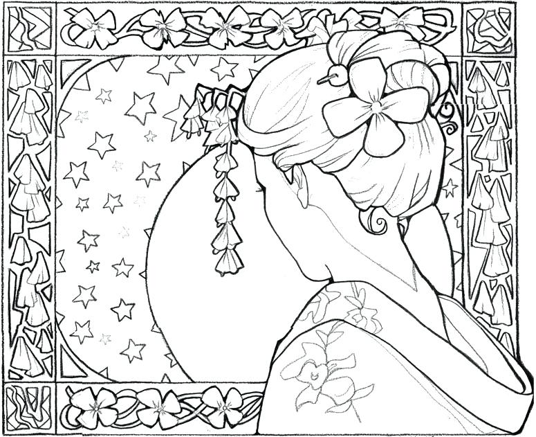 775x631 Japan Coloring Page Japan Coloring Pages Cherry Blossom In Japan