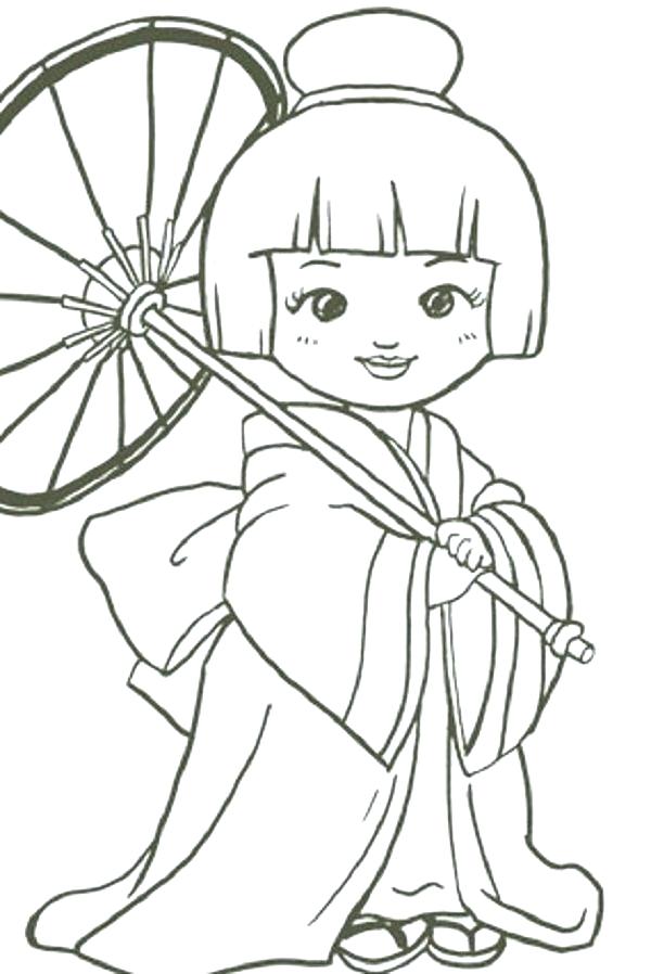 600x898 Japanese Coloring Books Vintage Coloring Book 9 Japanese Anime