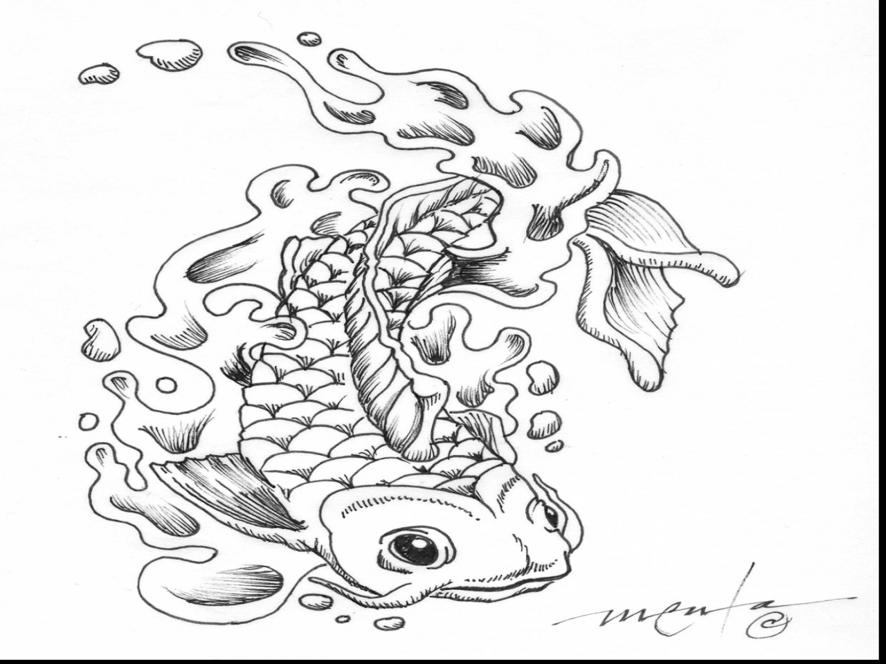 1280x960 Japanese Coloring Pages For Adults Marvelous