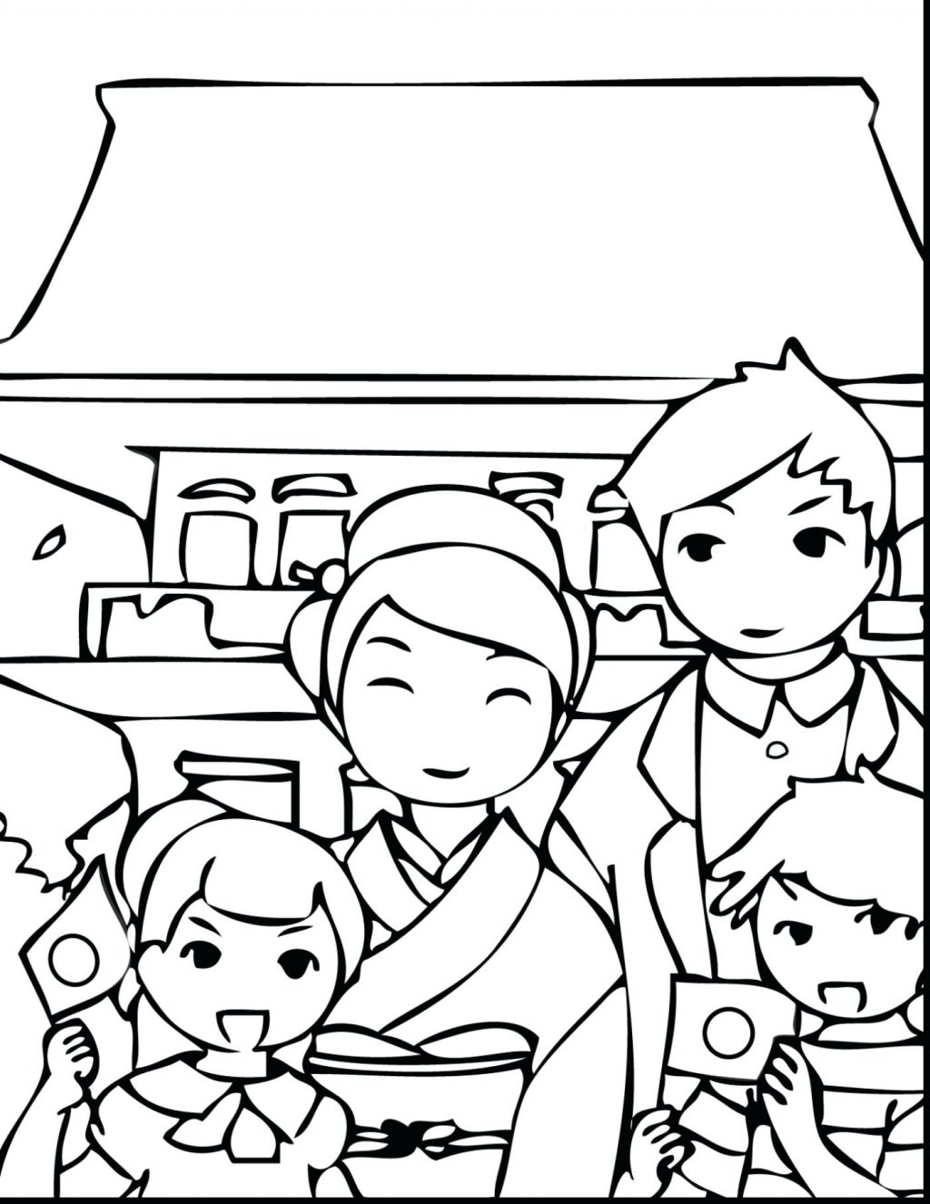 1024x1326 Coloring Pages ~ Japanese Coloring Pages Impressive Holiday