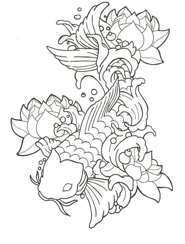 600x791 Pin By Javier Guerra On Tattoo Ideas Tattoo, Koi