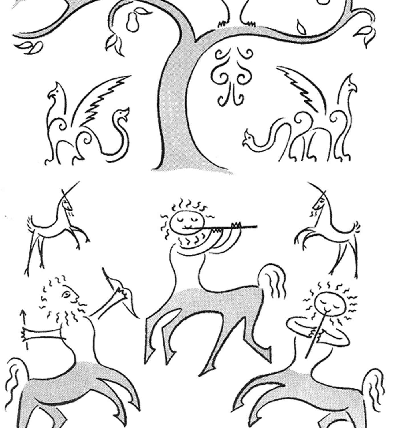 1381x1500 Fantasy Garden Coloring Pages 167774 Coloring Pages Fantasy
