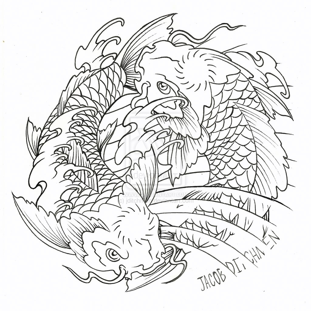 1024x1024 Best Of Coy Fish Mandala Coloring Pages Collection Printable