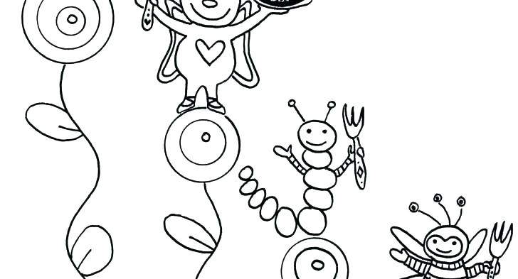 728x393 Coloring Bugs Bug Coloring Sheets Bug Jar Coloring Page Coloring