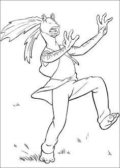 236x330 Jar Jar Binks Super Coloring Lineart Star Wars